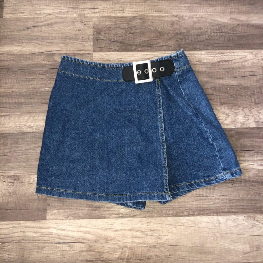 Urban Outfitters jean skort